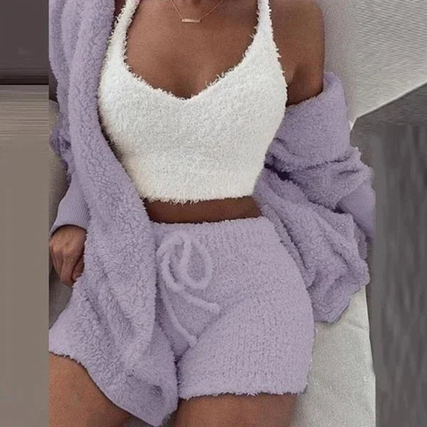 Levoire | Ensemble Tricot Douillet Lilas