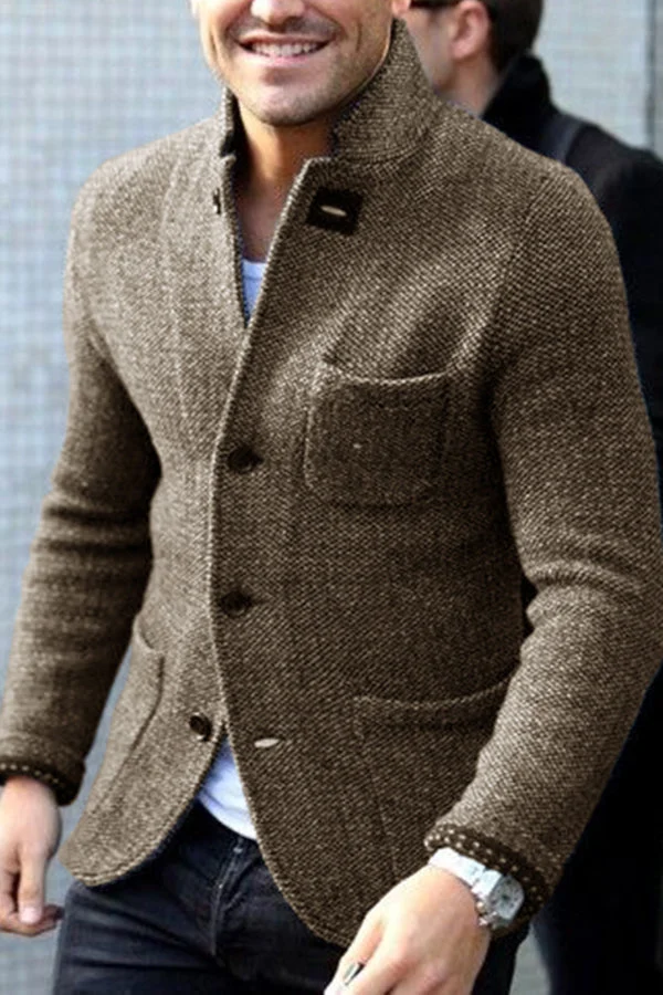 Levoire | Gilet Rétro Pour Hommes Khaki