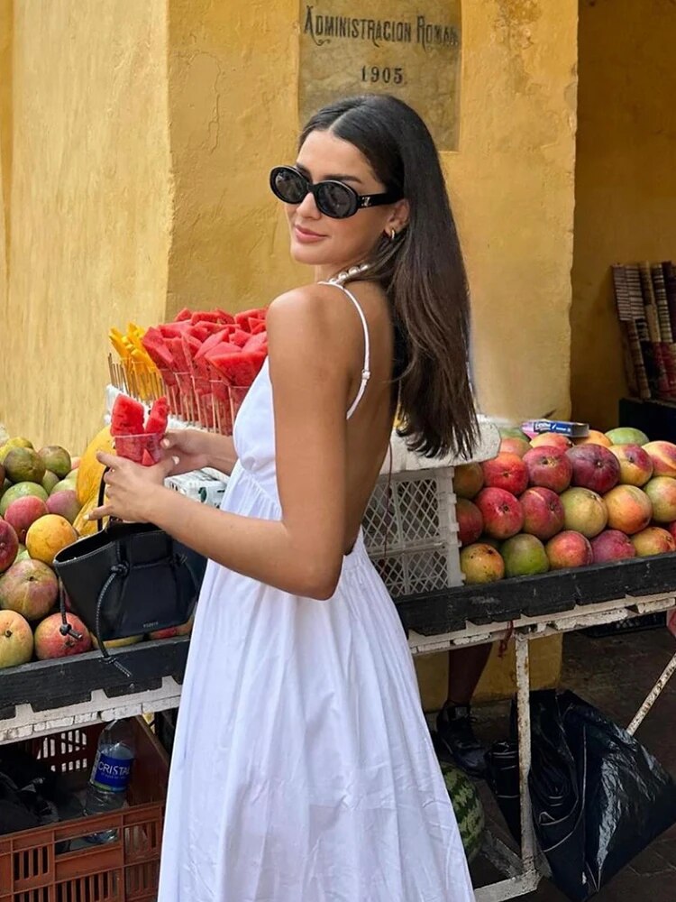 Levoire | Robe maxi élégante sans dos