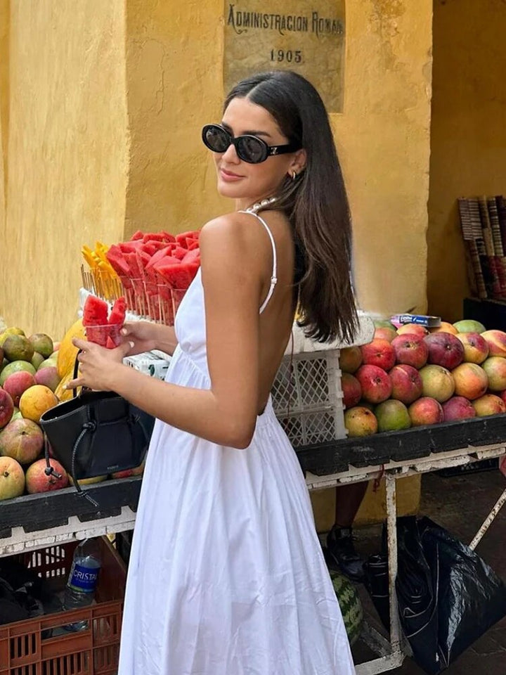 Levoire | Robe maxi élégante sans dos