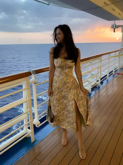 Levoire | pour femme bustier florale taille-réduite Midriff