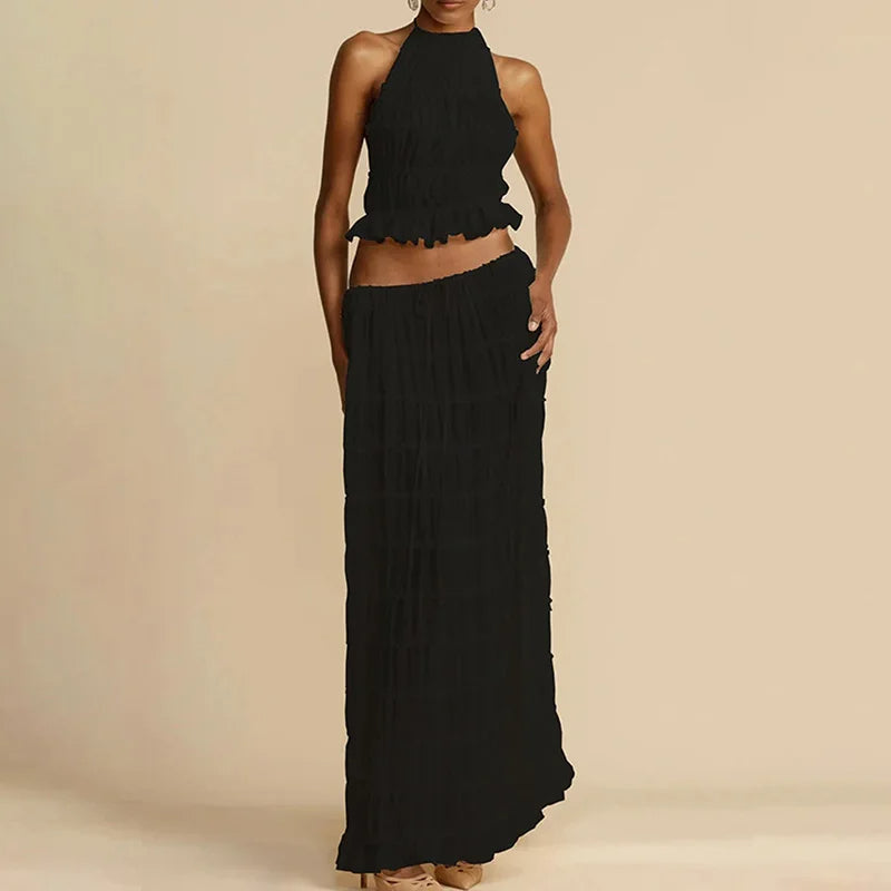 Levoire | Jupes De Soirée Longues Élégantes Pour Femmes Noir