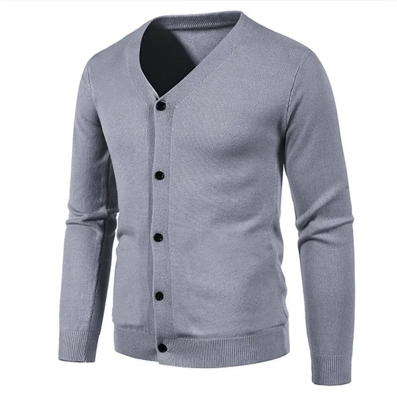 Levoire | Cardigan Classique Homme Grau