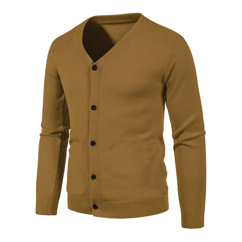 Levoire | Cardigan Classique Homme Brune