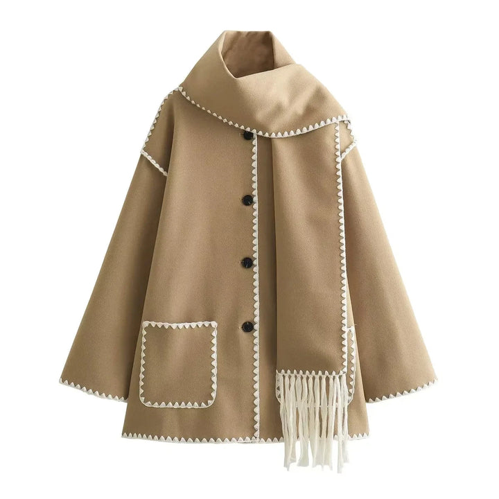 Levoire | Veste En Laine Confortable Khaki