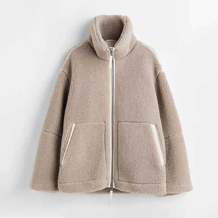 Levoire | Elegant Jacket With Round Collar Kaffe