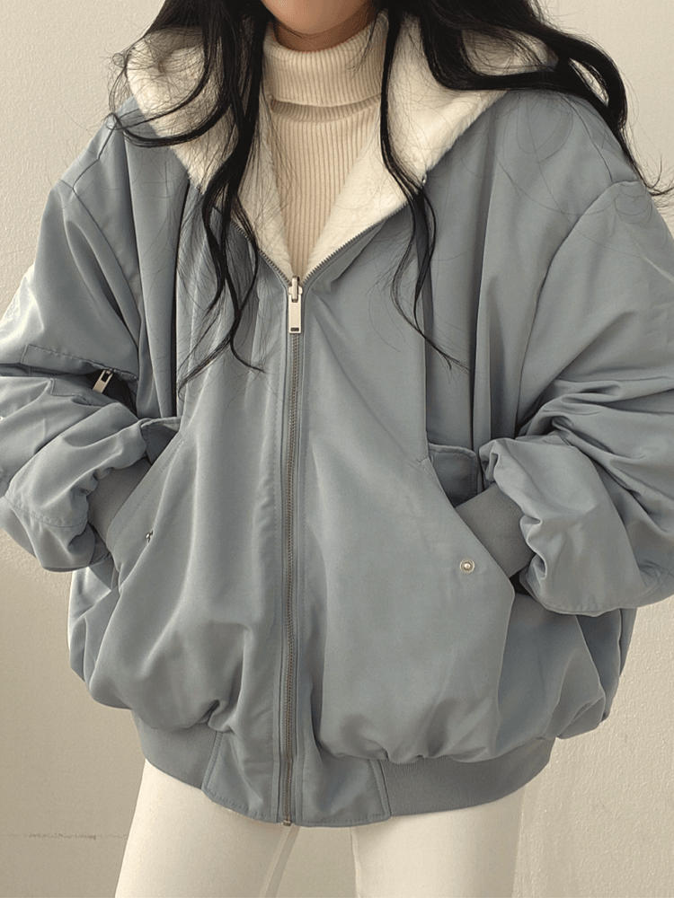 Levoire | Veste Réversible Bleu