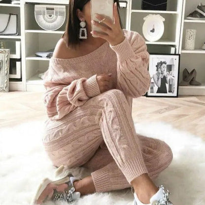 Levoire | Pull-Over Et Ensemble De Pantalons Rosa