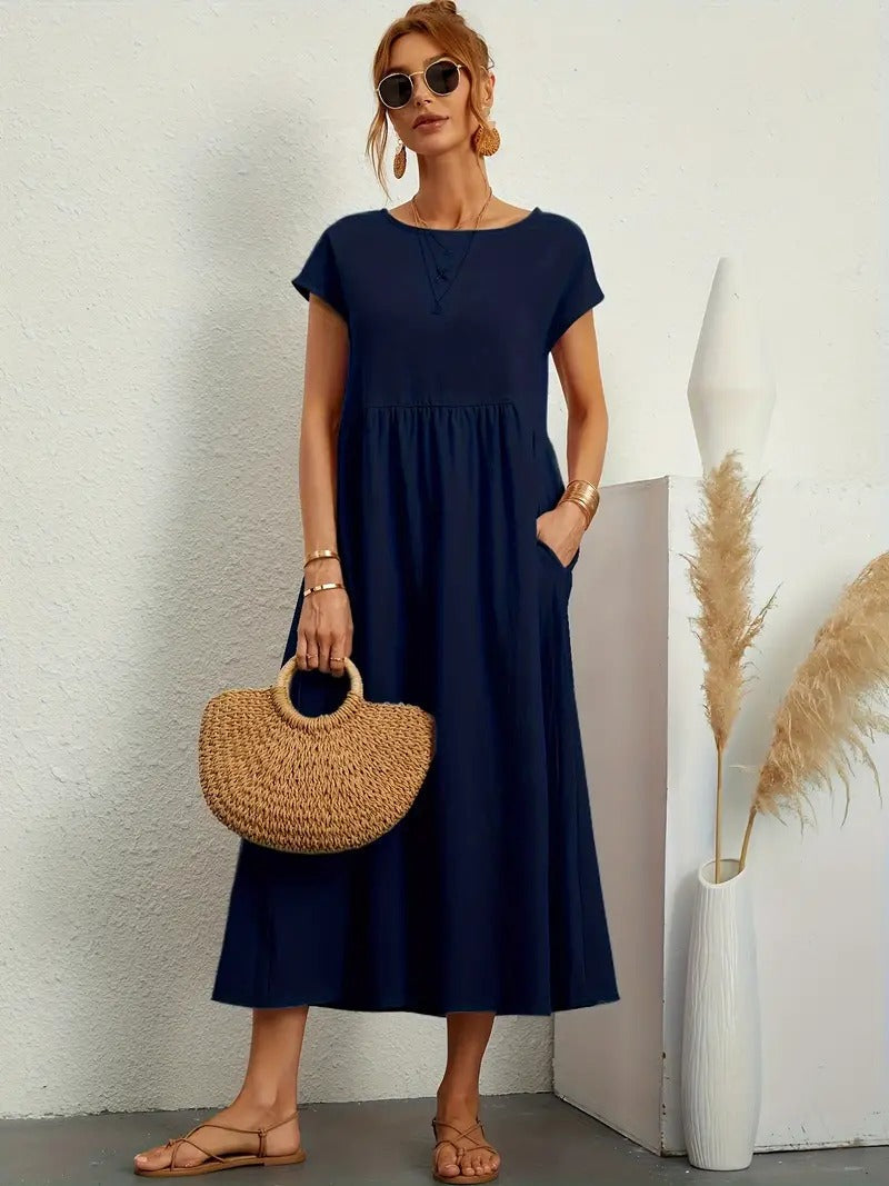 Levoire | Robe Sans Manches Avec Sac À Main Pour Femmes