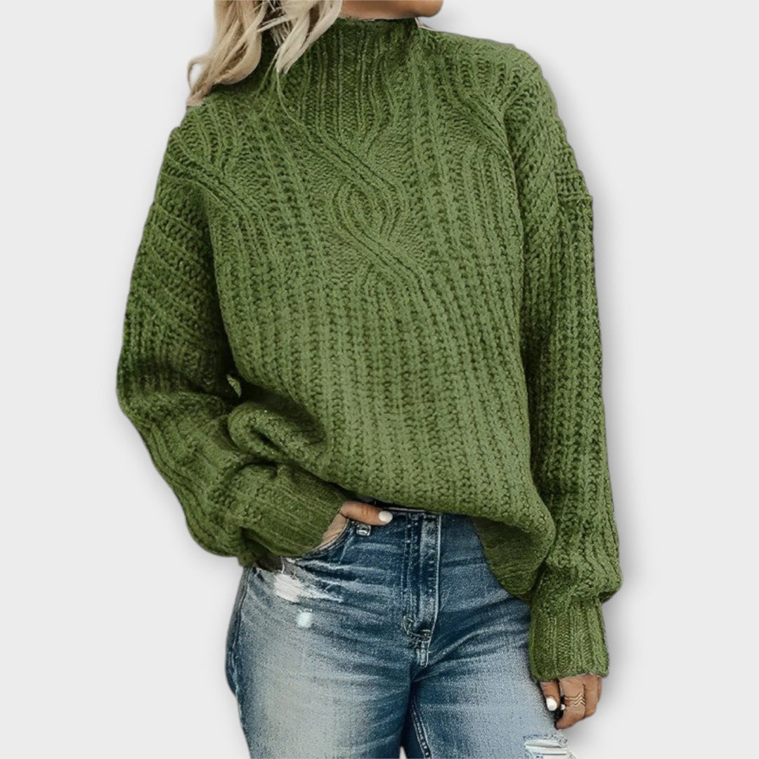 Levoire | Pull En Tricot Confortable Vert