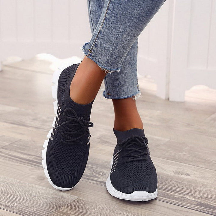 Levoire | Femmes Chaussures De Course En Mesh Noir