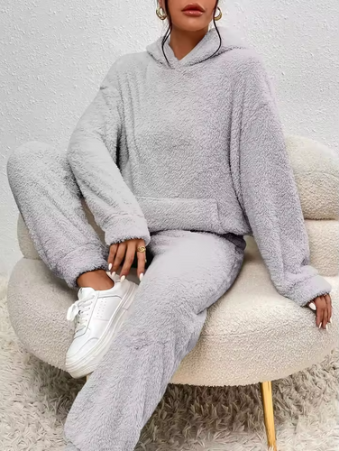 Levoire | Fleece Confortable Avec Capuche