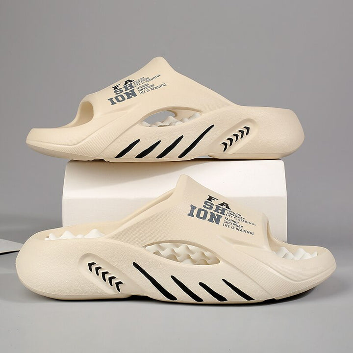 Levoire | Chaussons confortables Beige