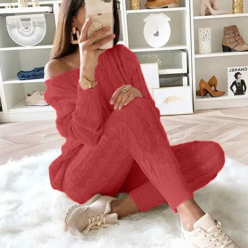 Levoire | Pull-Over Et Ensemble De Pantalons Rot