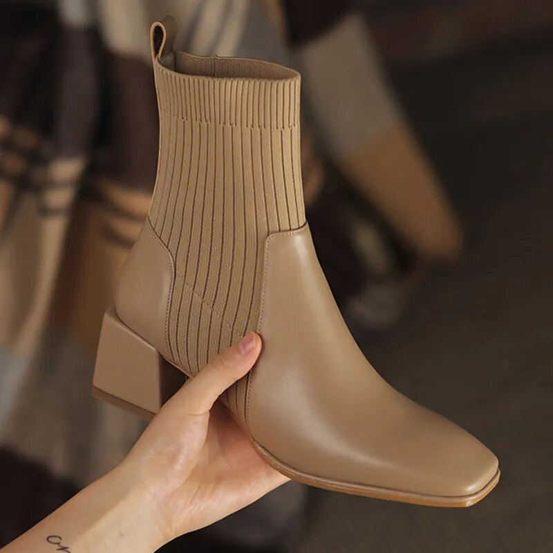 Levoire | Bottes à talon stable