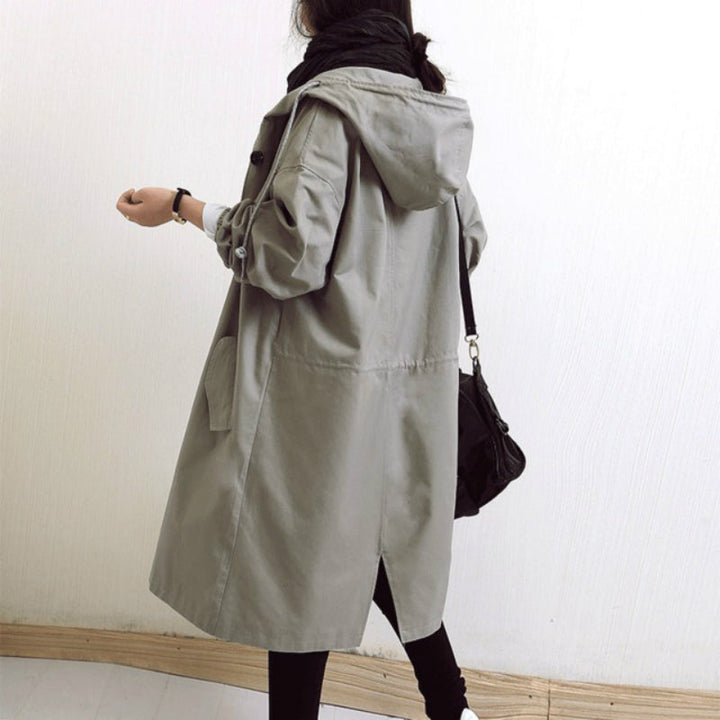 Levoire | Manteau Trench Imperméable Pour Femmes Gris