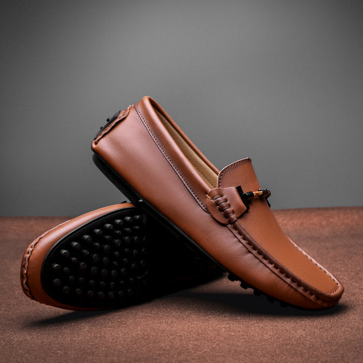 Levoire | Mocassins Élégants Avec Des Détails Métalliques