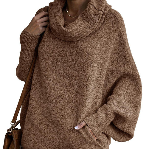 Levoire | Loose Short Lantern Sleeve Cuff Collar Sweater Jacket With Pockets