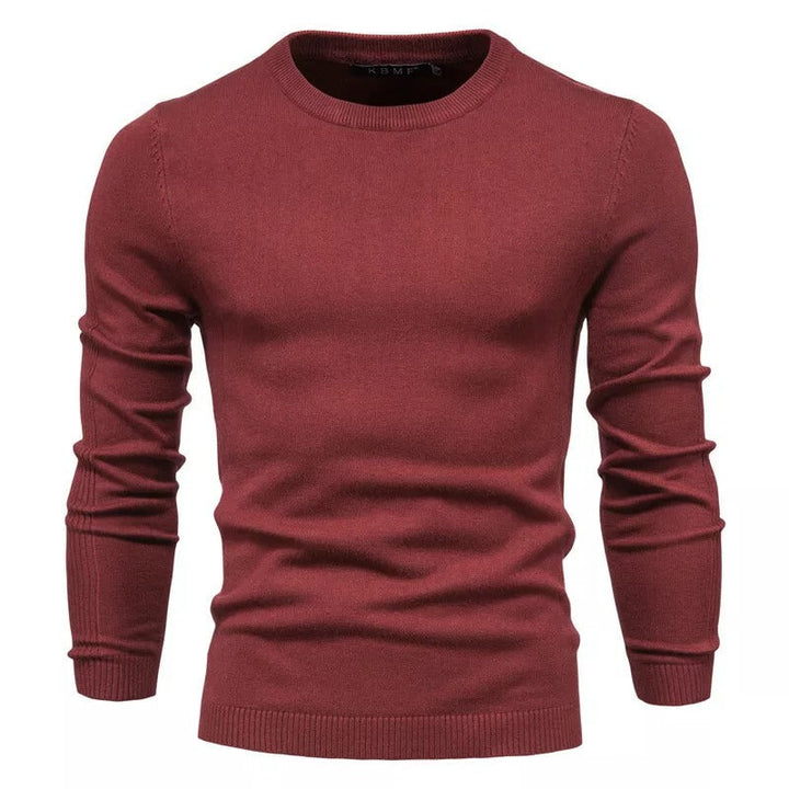 Levoire | Chaud Et Flexible Pull Pour Hommes Bordeaux rouge