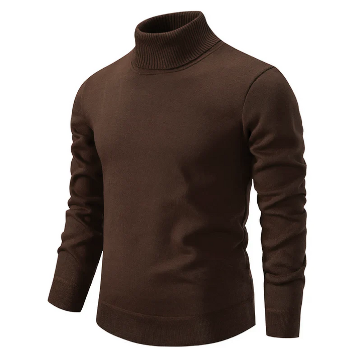 Levoire | Pull à col montant exclusif Braun