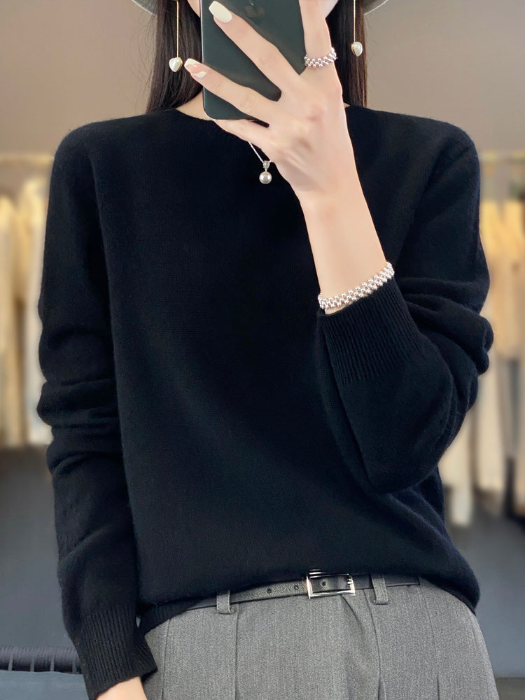 Levoire | Pull De Luxe Pour Femmes, Fabrique Avec Des Materiaux De Qualite Superieure Noir