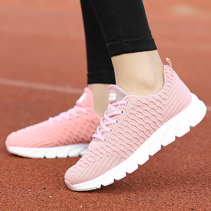 Levoire | Sneaker Tricot - Flexible & Respirant Rosa
