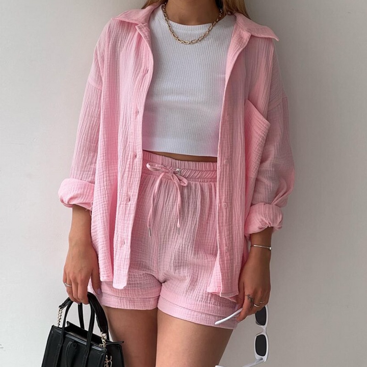 Levoire | Ensemble En Coton Pour L'Été Rosa