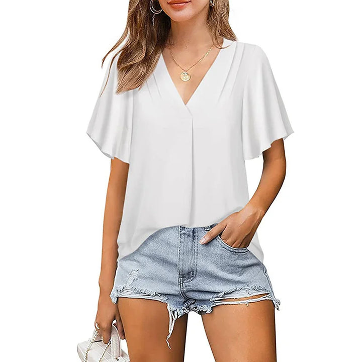Levoire | Primel Blouse - Tendance & Polyvalente Blanc