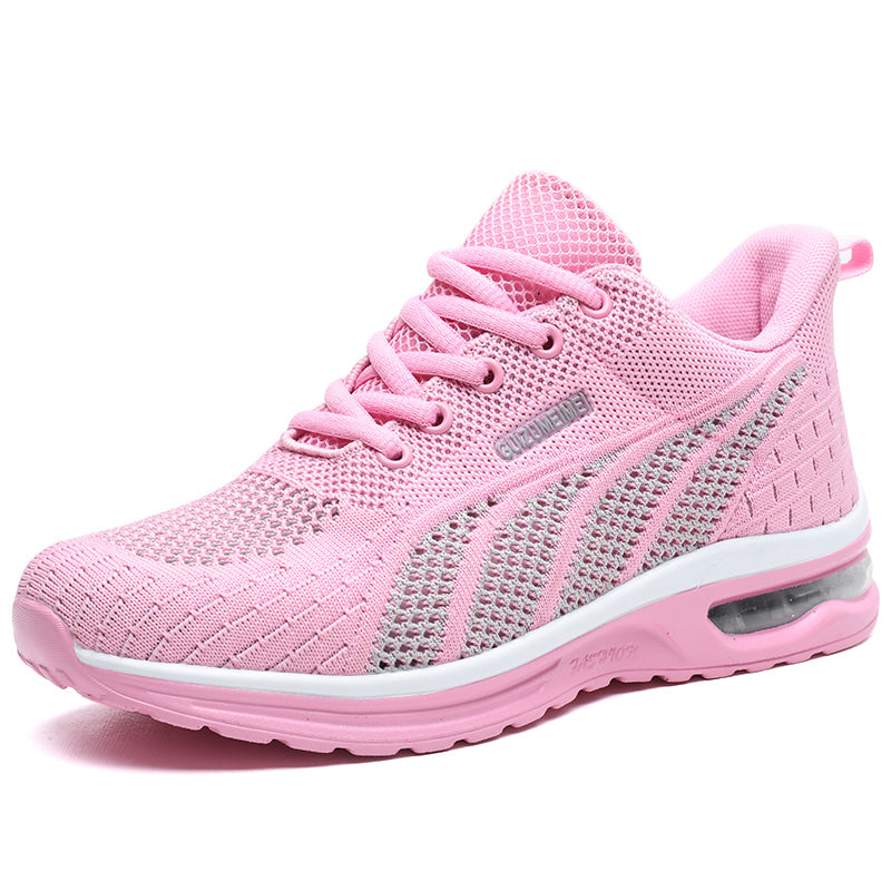 Levoire | Baskets De Course Tendance Et Respirantes Avec Un Talon Doux Pour Femmes Rosa