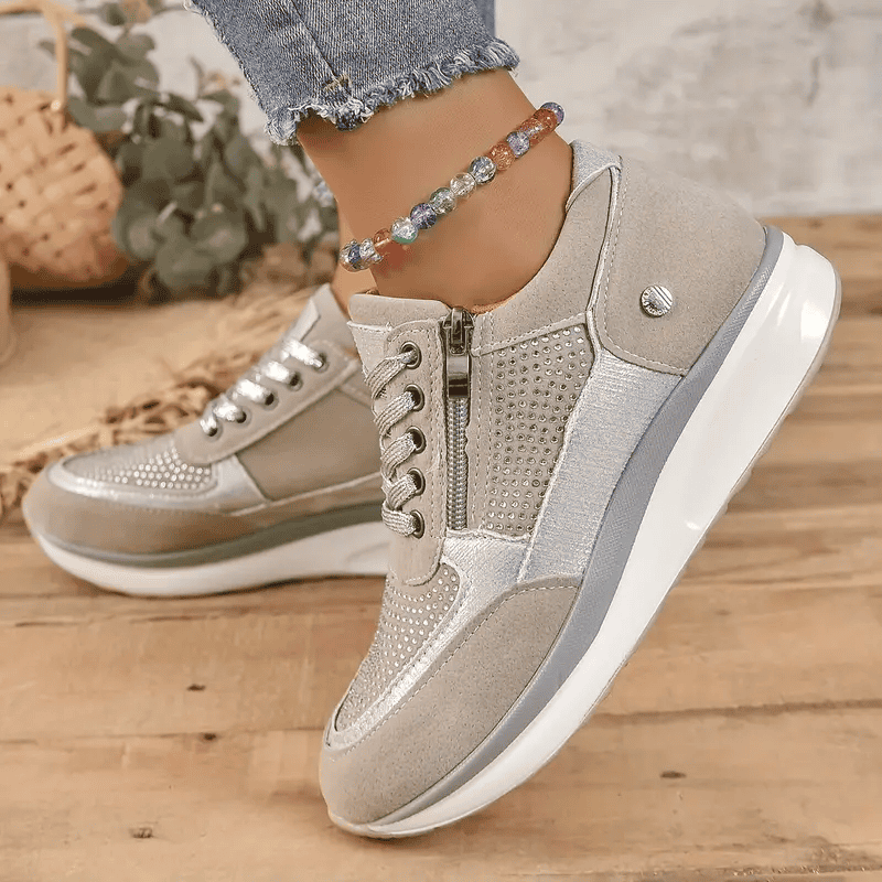 Levoire | Baskets Pour Femmes Confortables Et Élégantes Gris