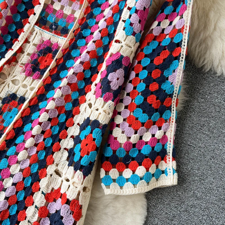 Levoire | Gilet Tricoté Coloré