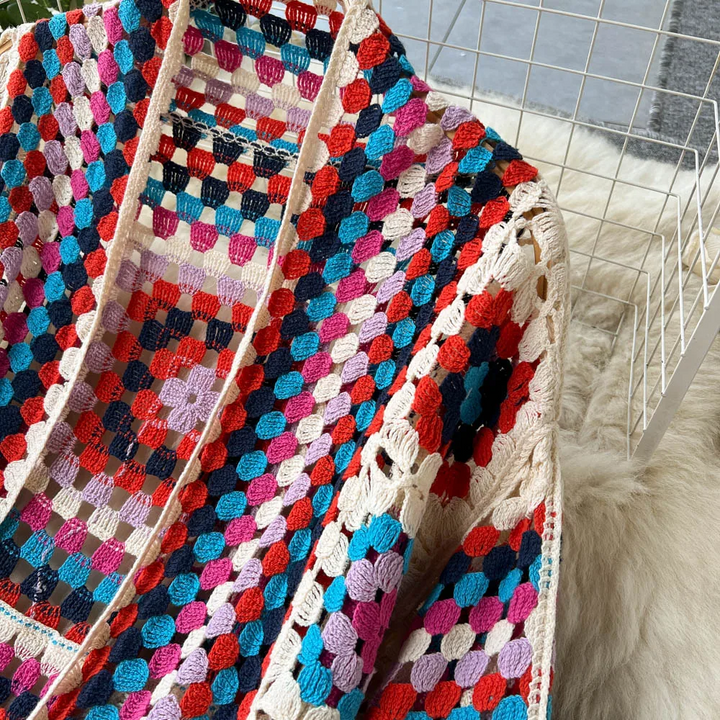 Levoire | Gilet Tricoté Coloré