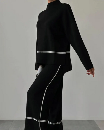 Levoire | Femmes Colorblock Deux Pièces Tenue Pour Un Usage Quotidien
