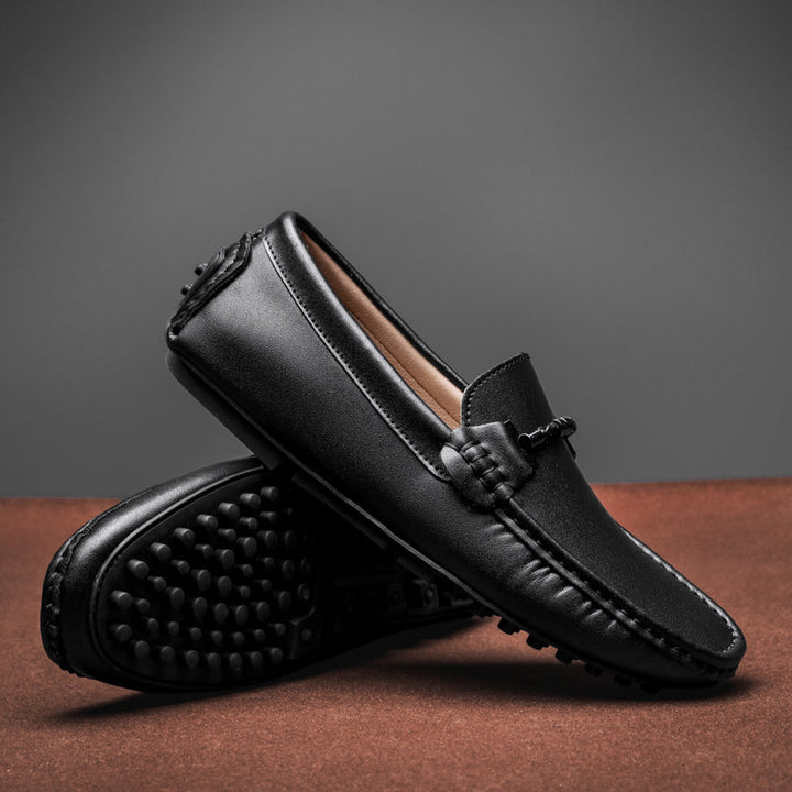Levoire | Mocassins Élégants Avec Des Détails Métalliques