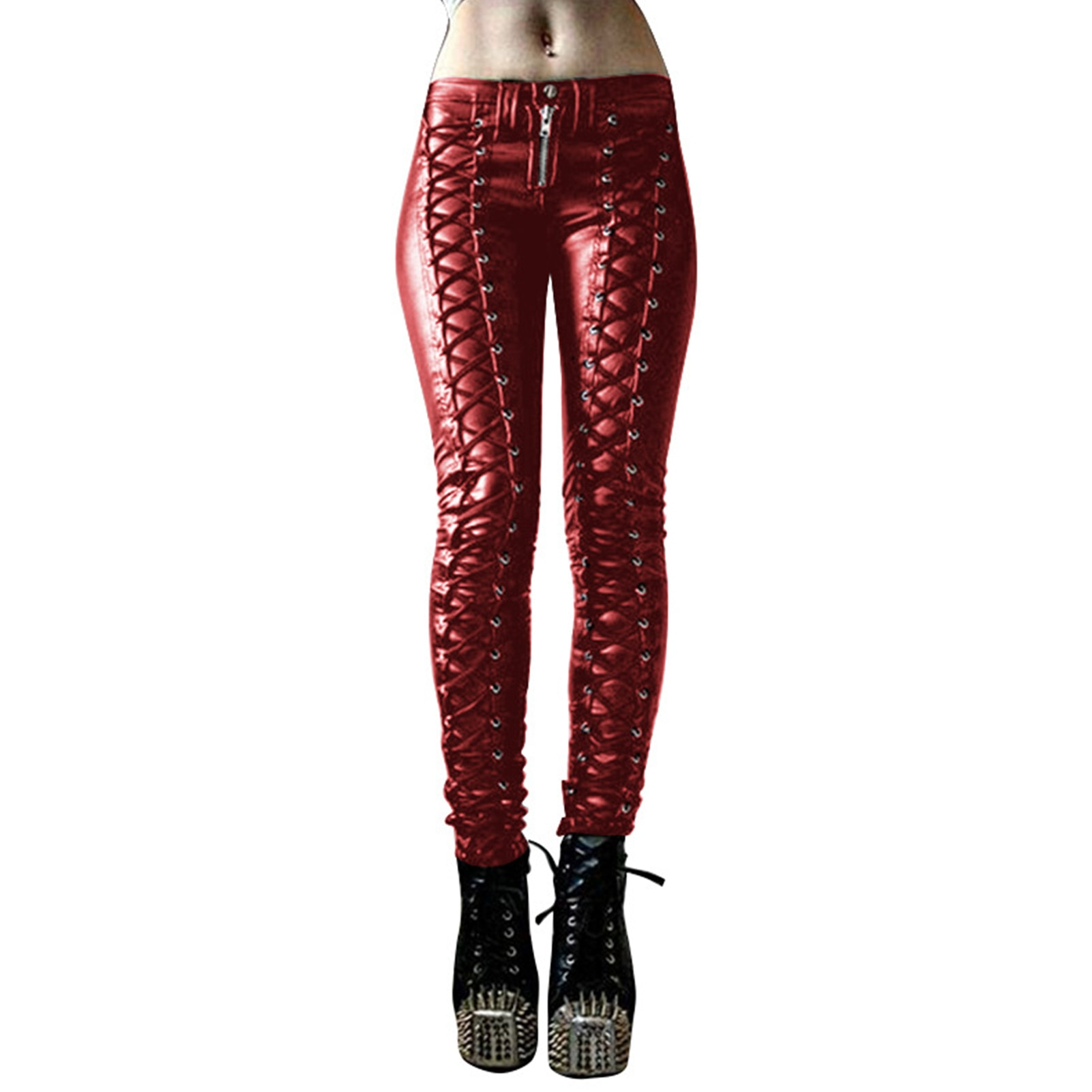 Levoire | Pantalons Slim Bandage Punk Rot