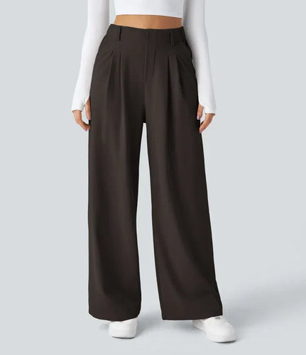 Levoire | Pantalons Taille Haute Avec Poches Latérales