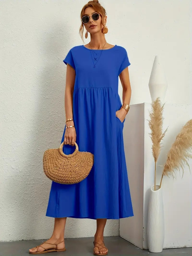 Levoire | Pantalon Élégant Poches Pratiques Bleu