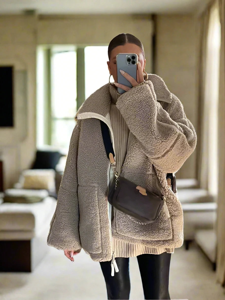 Levoire | Veste Polaire À Manches Longues De Transition Avec Fermeture Éclair