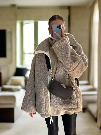 Levoire | Veste Polaire À Manches Longues De Transition Avec Fermeture Éclair