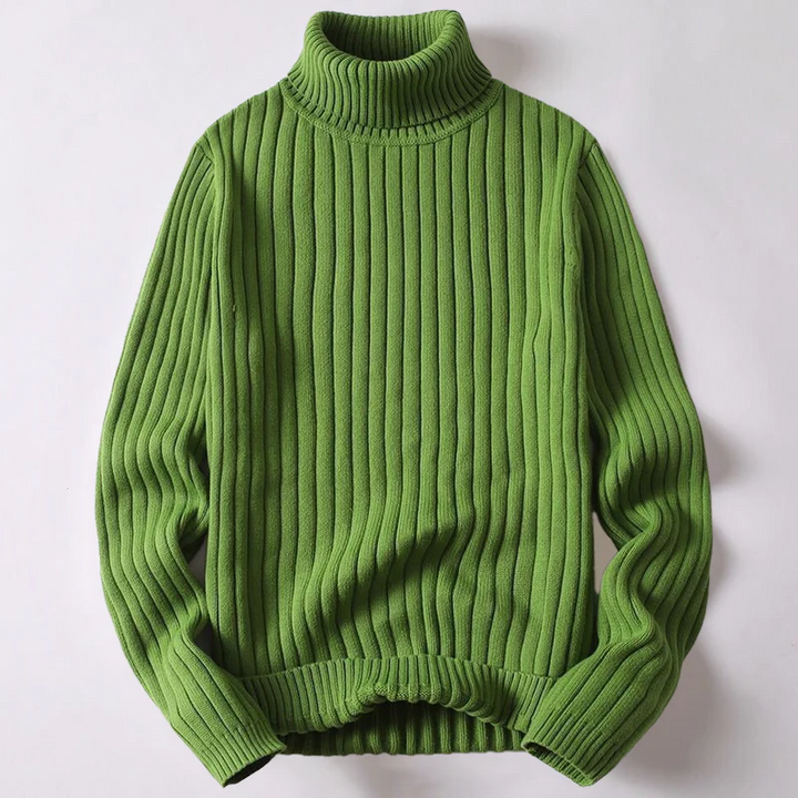 Levoire | Chemise Col Haut Ajustée Pour Femmes Vert