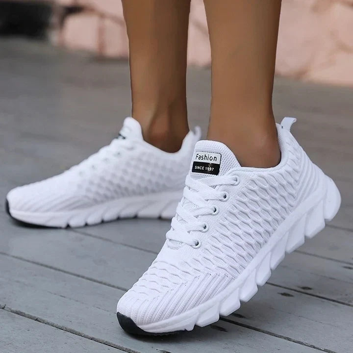 Levoire | Sneakers En Maille - Flexible Et Respirant Blanc