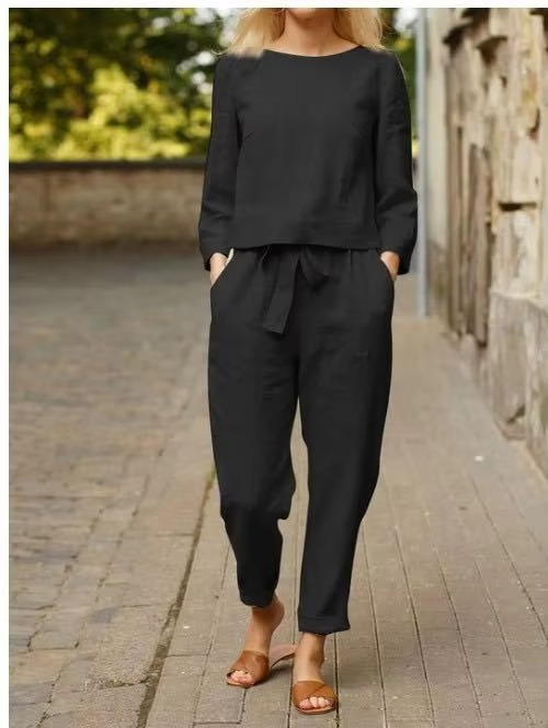 Levoire | Combinaison Chic Été Élégante Noir