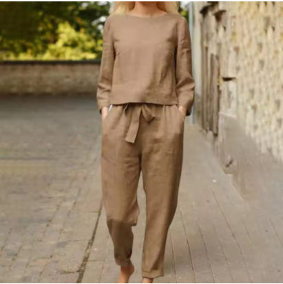Levoire | Combinaison Chic Été Élégante Khaki