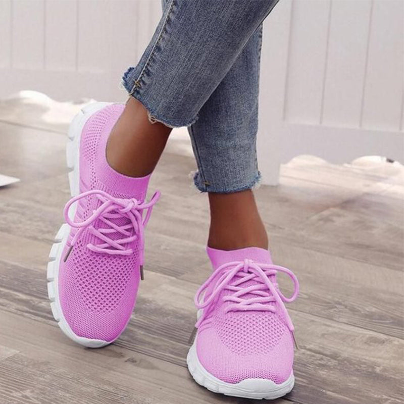 Levoire | Femmes Chaussures De Course En Mesh Lilas