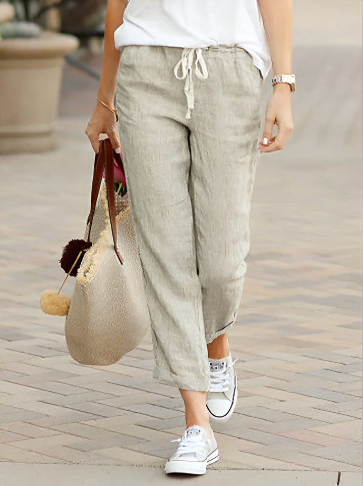 Levoire | Pantalon Aéré Confortable Avec Nœud