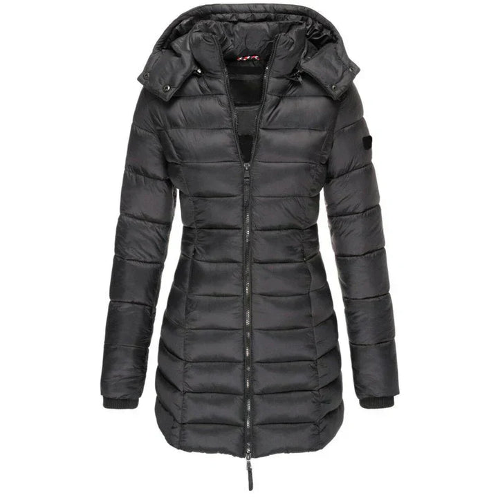 Levoire | Veste Parka D'hiver Pour Femmes | L'hiver Noir