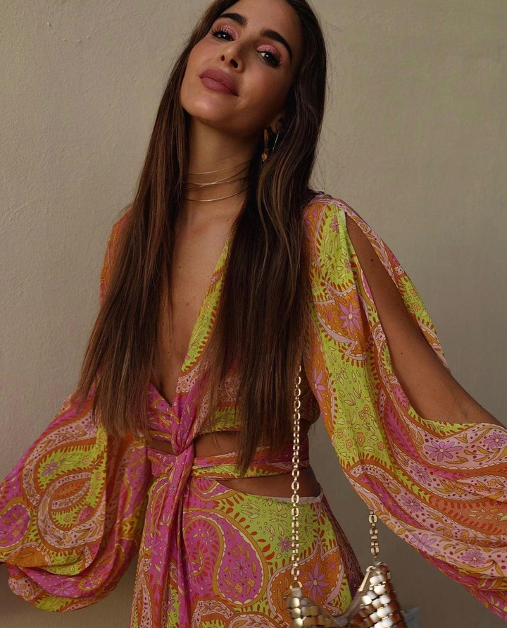 Levoire | Robe À Imprimé Paisley