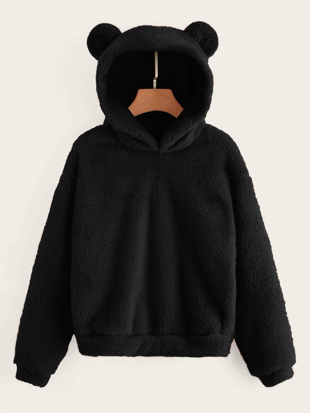 Levoire | Sweat à capuche sans effort et chaud Noir