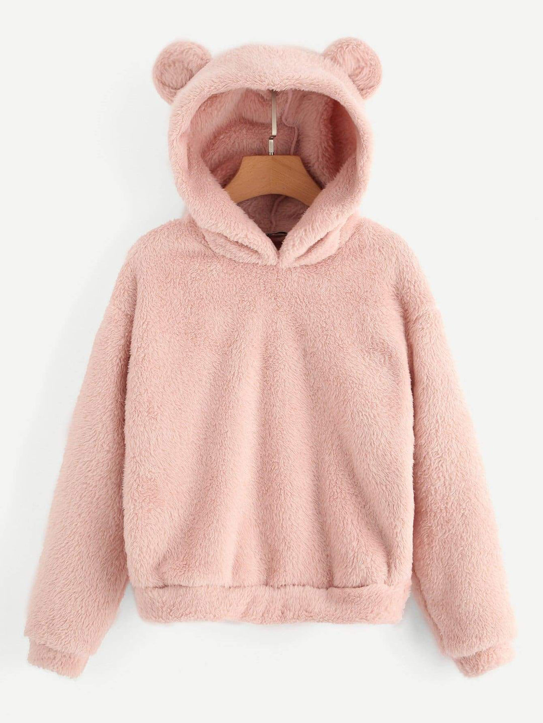 Levoire | Sweat à capuche décontracté et intemporel Rose