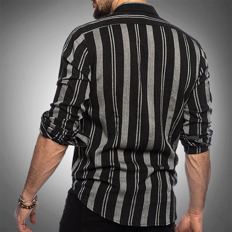 Levoire | Chemise Rayée Classique Homme
